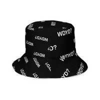 "WDYD? Reflection" Reversible Bucket Hat