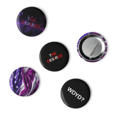 "WDYD?" Pin Buttons Set